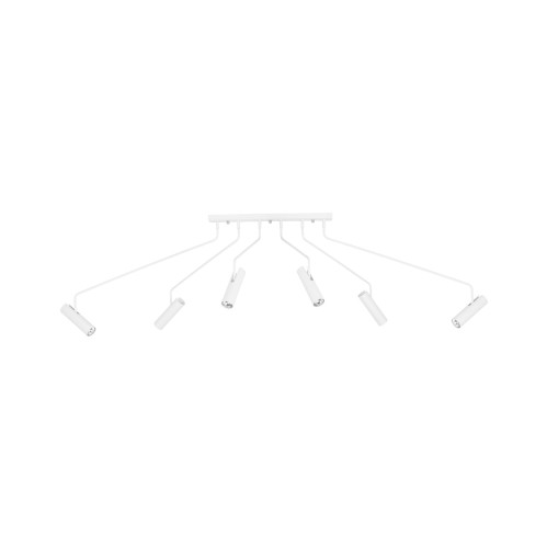 Lampa sufitowa spot EYE SUPER 6492 Nowodvorski 6x10W GU10 R50 Stal lakierowana Biały