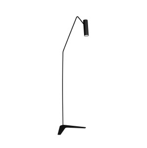 Lampa stojąca podłogowa EYE SUPER 6506 Nowodvorski 1x10W GU10 R50 Stal lakierowana Czarny