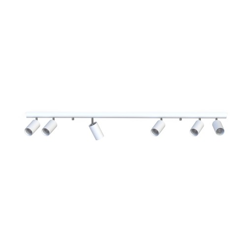 Lampa sufitowa spot EYE SPOT 6607 Nowodvorski 6x10W GU10 R50 Stal lakierowana Biały