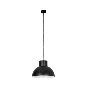 Lampa wisząca WORKS 6613 Nowodvorski 1x25W E27 Stal lakierowana Czarny