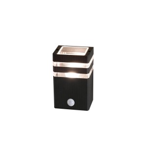 Lampa zewnętrzna ścienna RIO SENSOR 7017 Nowodvorski 1xE27 10W only LED IP54 Aluminium lakierowane Czarny