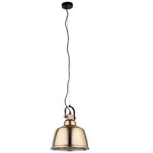 Lampa wisząca AMALFI L 8381 Nowodvorski 1x25W E27 Szkło metalizowane Złoty