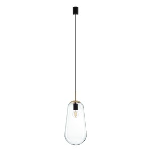 Lampa wisząca PEAR L 8671 Nowodvorski 1x25W E27 Szkło Transparentny