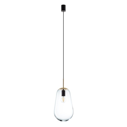 Lampa wisząca PEAR M 8672 Nowodvorski 1x25W E27 Szkło Transparentny