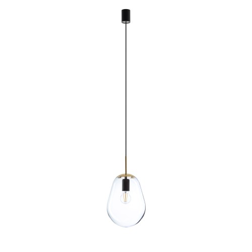 Lampa wisząca PEAR S 8673 Nowodvorski 1x25W E27 Szkło Transparentny