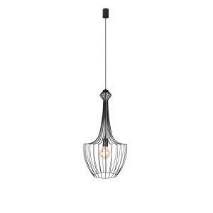 Lampa wisząca LUKSOR S 8851 Nowodvorski 25W LED E27 Stal lakierowana Czarny