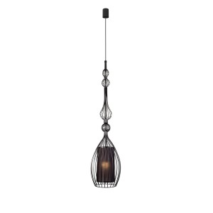 Lampa wisząca ABI L 8864 Nowodvorski 25W LED E27 Stal lakierowana Czarny