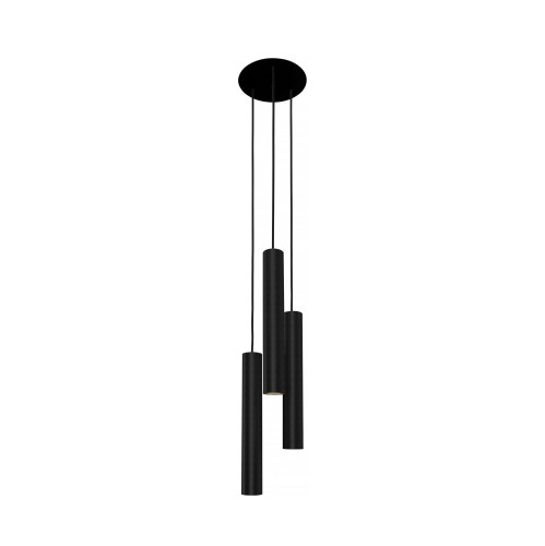 Lampa wisząca EYE L 8917 Nowodvorski 3x10W LED GU10 R50 Stal lakierowana Czarny