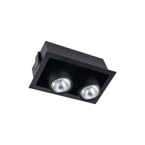 Lampa sufitowa podtynkowa EYE MOD 8940 Nowodvorski 10W LED GU10 R50 Stal lakierowana Czarny