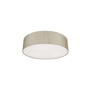 Lampa sufitowa plafon TURDA 8953 Nowodvorski 15W LED E27 Tkanina Szary