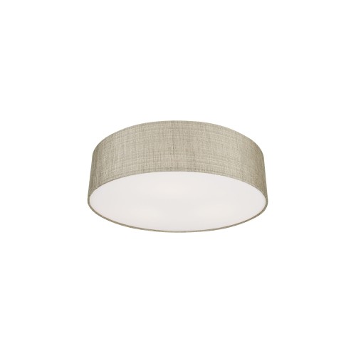 Lampa sufitowa plafon TURDA 8953 Nowodvorski 15W LED E27 Tkanina Szary