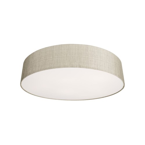 Lampa sufitowa plafon TURDA 8960 Nowodvorski 15W LED E27 Tkanina Szary
