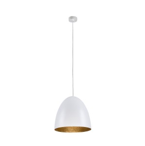 Lampa wisząca EGG M 9021 Nowodvorski 25W LED E27 Kompozyt Biały