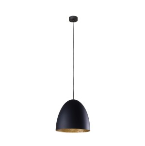 Lampa wisząca EGG M 9022 Nowodvorski 25W LED E27 Kompozyt Czarny