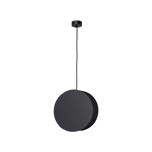 Lampa wisząca WHEEL 9033 Nowodvorski 10W LED E27 Sklejka Czarny