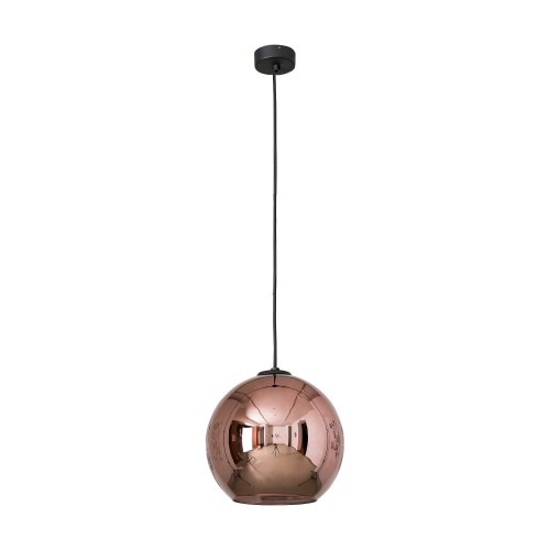 Lampa wisząca POLARIS 9058 Nowodvorski 25W LED E27 Szkło metalizowane Miedź