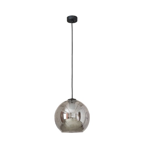 Lampa wisząca POLARIS 9060 Nowodvorski 25W LED E27 Szkło metalizowane Dymiony
