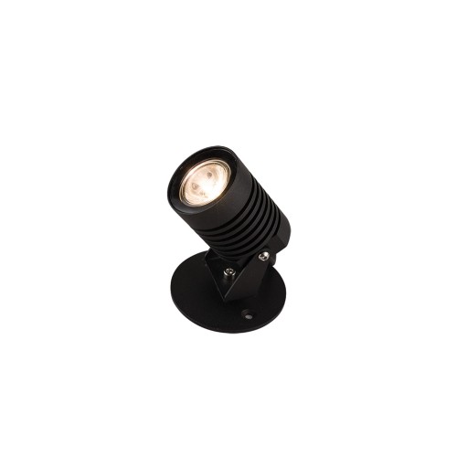 Lampa zewnętrzna ścienna natynkowa SPIKE LED S 9101 Nowodvorski LED 5W IP54 Aluminium lakierowane Czarny