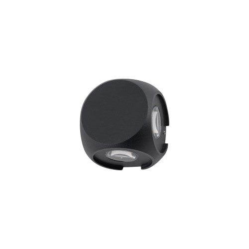 Lampa zewnętrzna ścienna natynkowa PATRAS LED 9115 Nowodvorski LED 1W IP54 Aluminium lakierowane Czarny