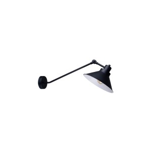 Lampa ścienna kinkiet TECHNO 9145 Nowodvorski 25W LED E27 Stal lakierowana Czarny