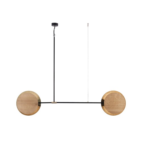 Lampa wisząca MINIMAL 9375 Nowodvorski 25W LED E27 Drewno Dębowy