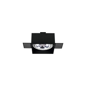 Lampa sufitowa podtynkowa MOD PLUS 9404 Nowodvorski 15W LED GU10 ES111 Stal lakierowana Czarny