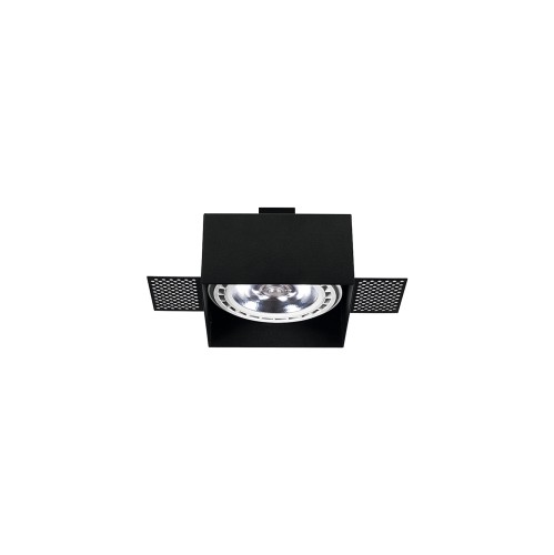 Lampa sufitowa podtynkowa MOD PLUS 9404 Nowodvorski 15W LED GU10 ES111 Stal lakierowana Czarny