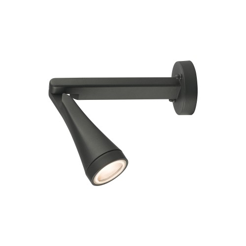 Lampa zewnętrzna ścienna natynkowa OTTAWA 9562 1xGU10 R50 10W only LED IP44 Aluminium lakierowane Grafitowy