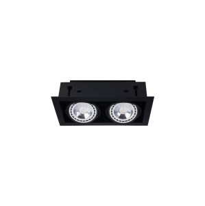 Lampa sufitowa podtynkowa Spot ES111 9570 Nowodvorski 15W LED GU10 ES111 Stal lakierowana Czarny