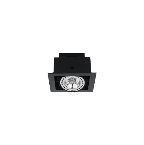 Lampa sufitowa podtynkowa Spot ES111 9571 Nowodvorski 15W LED GU10 ES111 Stal lakierowana Czarny