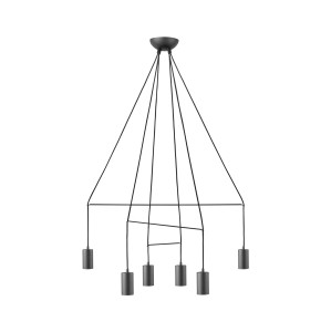 Lampa wisząca IMBRIA 9677 Nowodvorski 10W LED GU10 R50 Stal lakierowana Czarny
