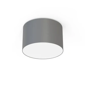Lampa sufitowa plafon CAMERON 9683 Nowodvorski 15W LED E27 Tkanina Szary