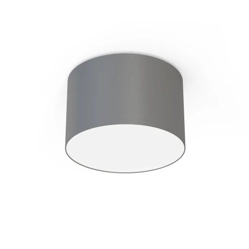 Lampa sufitowa plafon CAMERON 9683 Nowodvorski 15W LED E27 Tkanina Szary