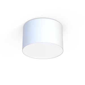 Lampa sufitowa plafon CAMERON 9684 Nowodvorski 15W LED E27 Tkanina Biały