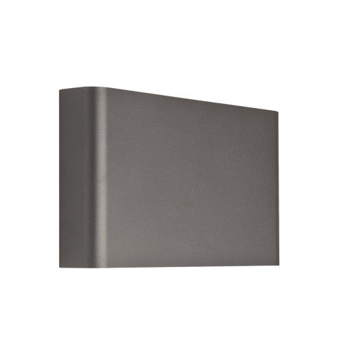 Lampa ścienna kinkiet HAGA 9710 Nowodvorski 10W LED G9 Stal lakierowana Grafitowy
