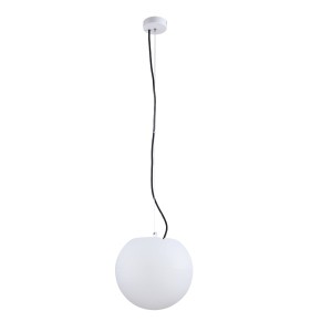 Lampa zewnętrzna wisząca CUMULUS S 9751 Nowodvorski 1xE27 25W only LED IP65 Tworzywo sztuczne PE Biały