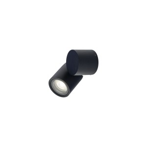 Lampa zewnętrzna ścienna TUBINGS S 8160 Nowodvorski 1xGU10 R50 10W only LED IP54 Aluminium lakierowane Czarny