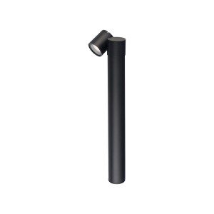 Lampa zewnętrzna stojąca TUBINGS 8158 Nowodvorski 1xGU10 R50 10W only LED IP54 Aluminium lakierowane Czarny