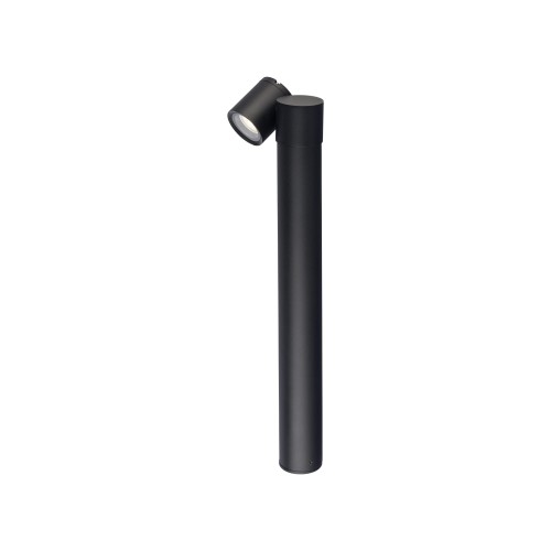 Lampa zewnętrzna stojąca TUBINGS 8158 Nowodvorski 1xGU10 R50 10W only LED IP54 Aluminium lakierowane Czarny