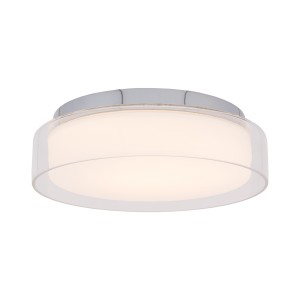 Lampa sufitowa plafon PAN LED S 8173 Nowodvorski 12W LED Szkło Transparentny