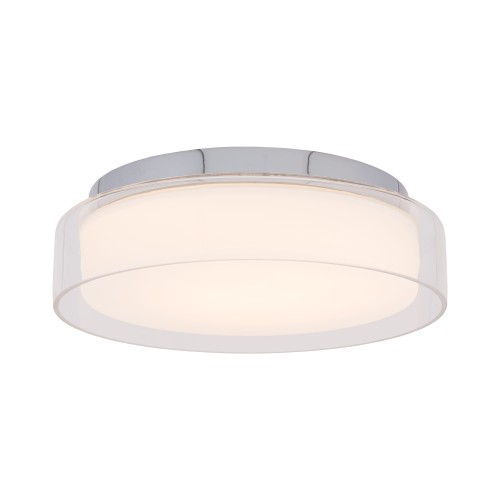 Lampa sufitowa plafon PAN LED S 8173 Nowodvorski 12W LED Szkło Transparentny