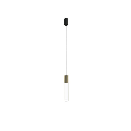 Lampa sufitowa wisząca CYLINDER L 7867 Nowodvorski 10W GU10 R50 Szkło Transparentny