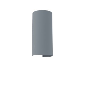 Lampa ścienna kinkiet z włącznikiem VELERO 8043 Nowodvorski 10W E27 Tkanina Szary