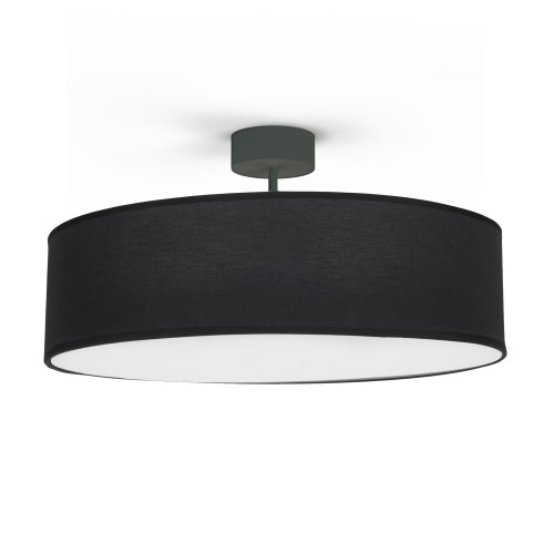 Lampa sufitowa plafon VIOLET 7961 Nowodvorski 3x25W E27 Tkanina Czarny