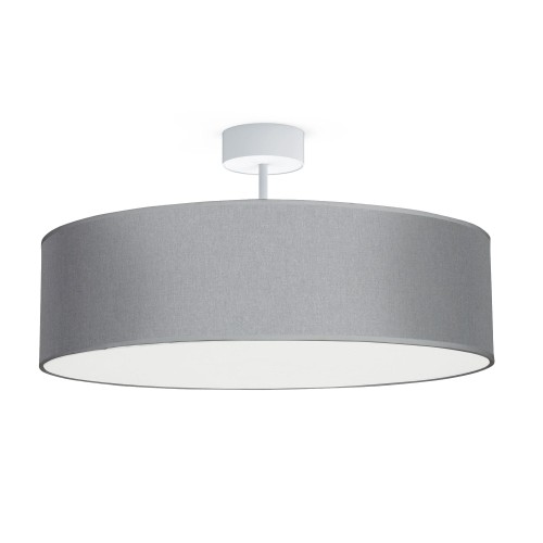Lampa sufitowa plafon VIOLET 7960 Nowodvorski 3x25W E27 Tkanina Szary