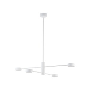 Lampa wisząca sufitowa ORBIT 7941 Nowodvorski 4x12W GX53 Stal lakierowana Biały