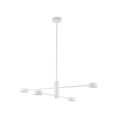 Lampa wisząca sufitowa ORBIT 7941 Nowodvorski 4x12W GX53 Stal lakierowana Biały
