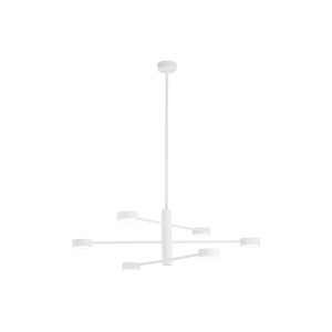 Lampa wisząca sufitowa ORBIT 7942 Nowodvorski 6x12W GX53 Stal lakierowana Biały