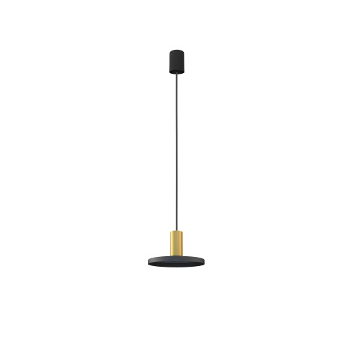 Lampa wisząca HERMANOS B 8100 Nowodvorski 1x10W GU10 R50 Stal lakierowana Czarny