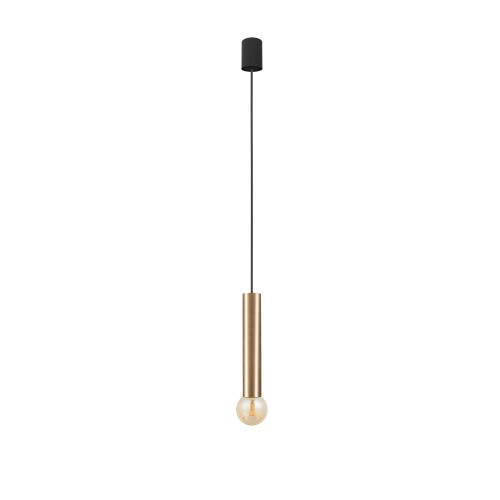 Lampa wisząca BATON 7851 Nowodvorski 1x10W E27 Lity mosiądz Mosiądz